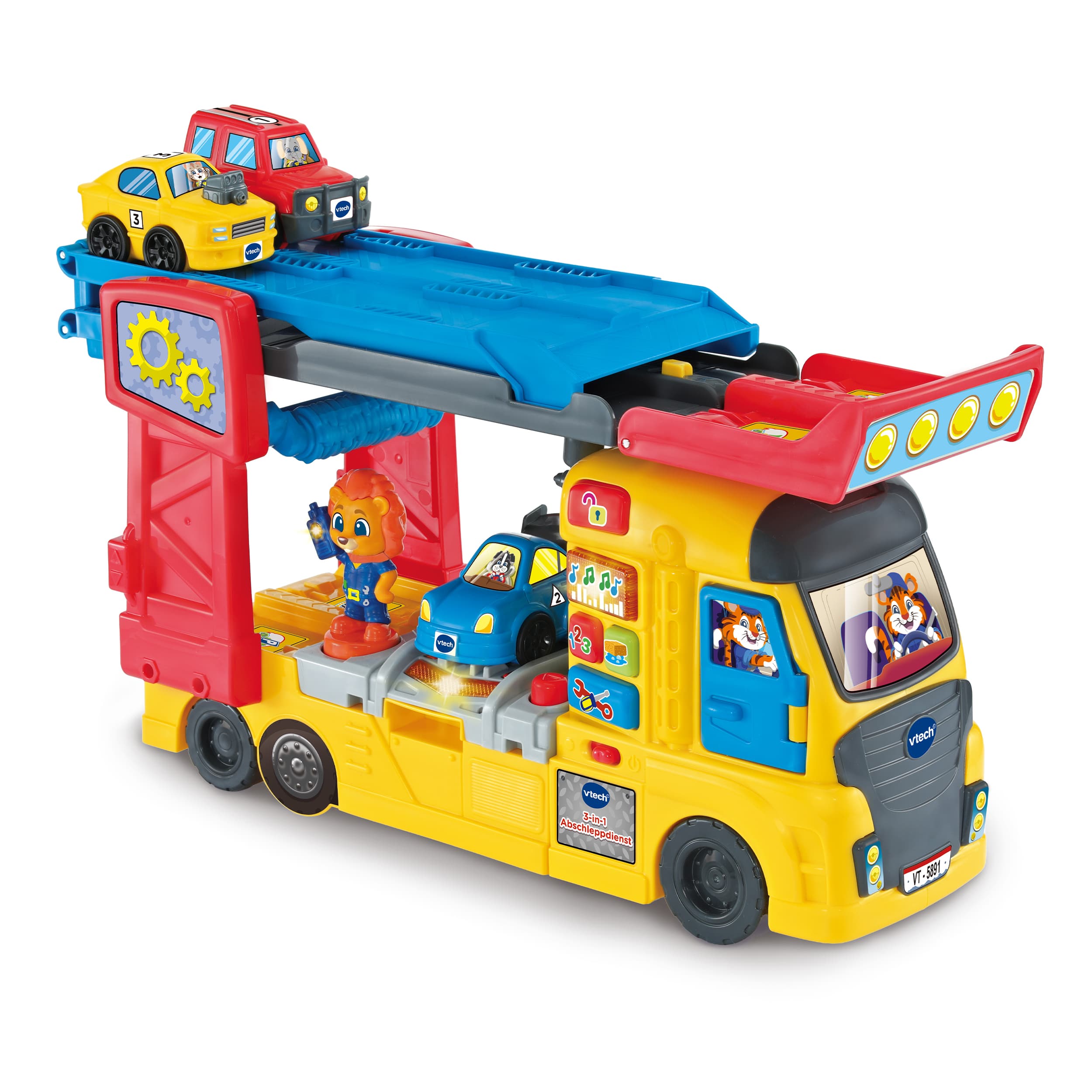 VTech - Tut Tut Baby Flitzer - 3-in-1 Abschleppdienst gelb