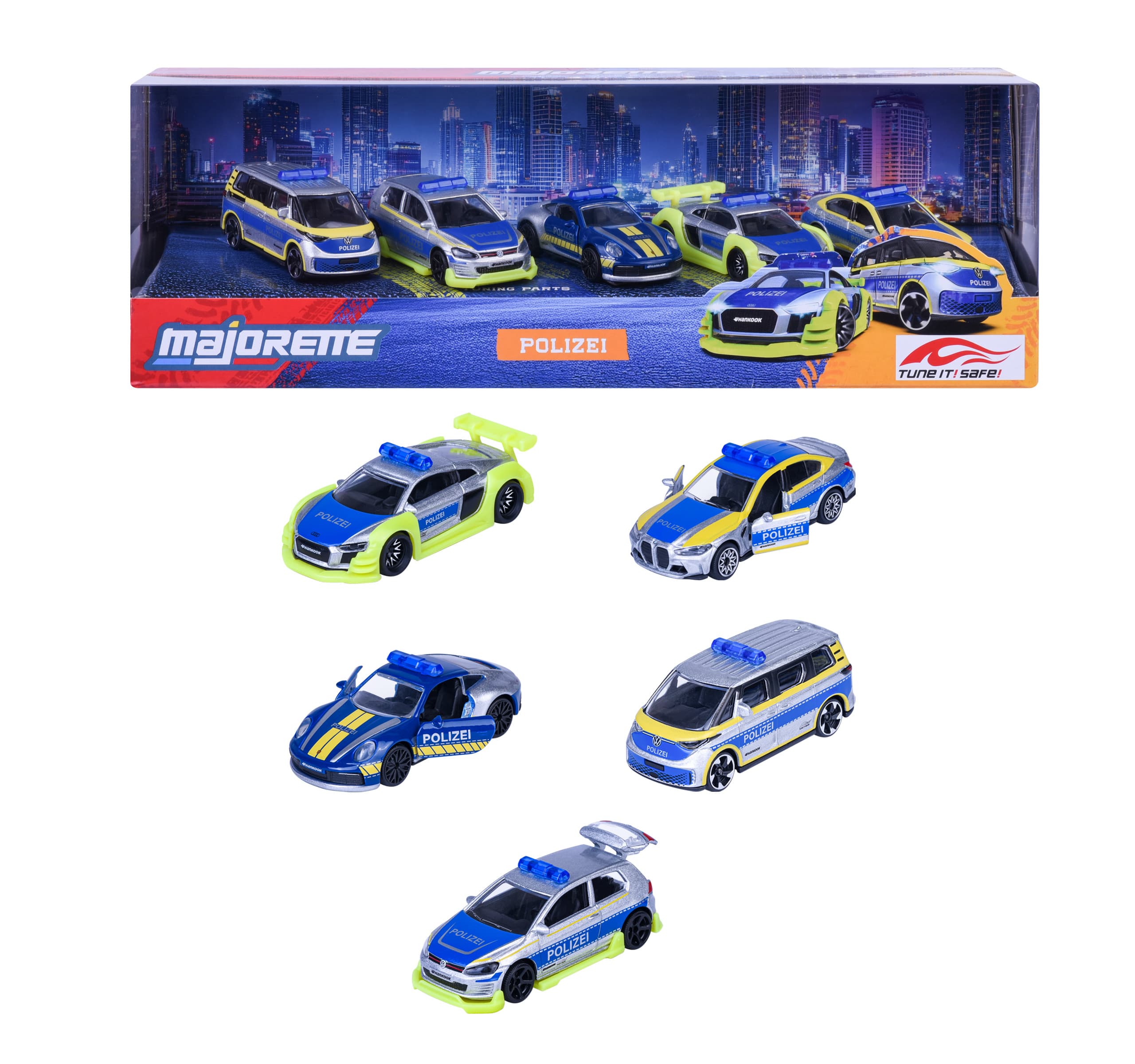 Majorette - Tune it Safe 5 Pieces Giftpack