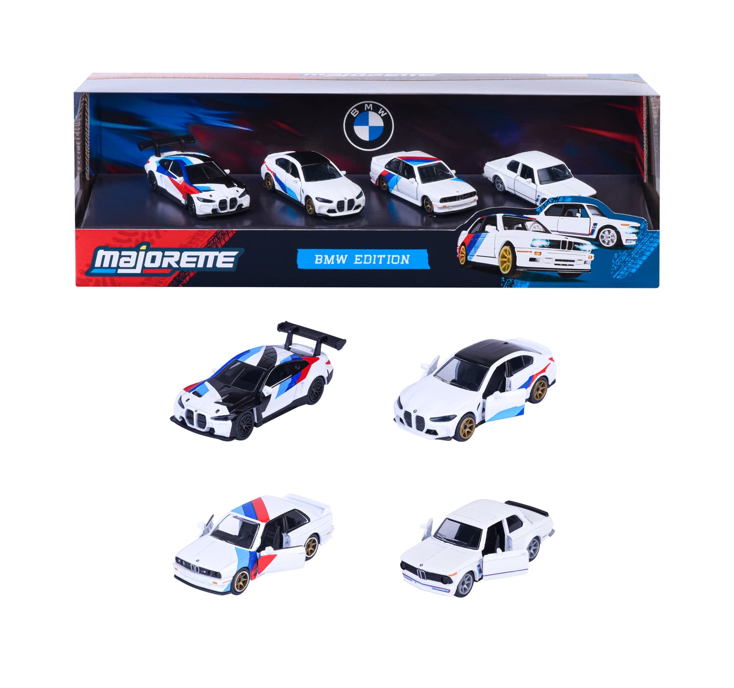 Majorette - BMW 4 Pieces Giftpack