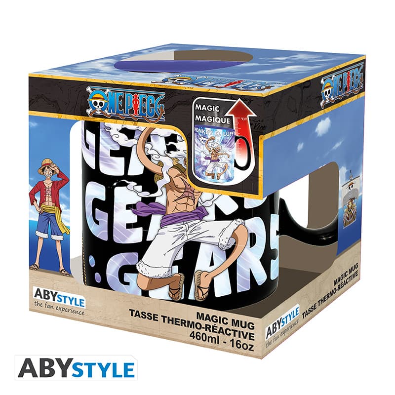 ONE PIECE - Tasse Heat Change - 460ml - Gear 5th - cardboard x2