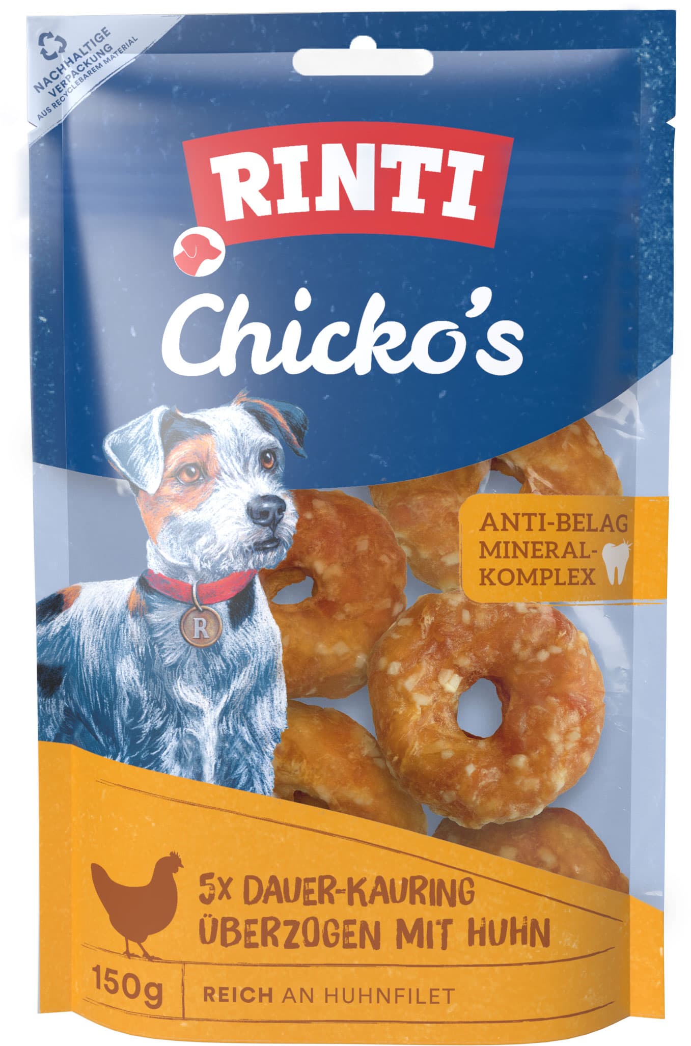 RINTI Hundesnack Chicko Classic Kauringe