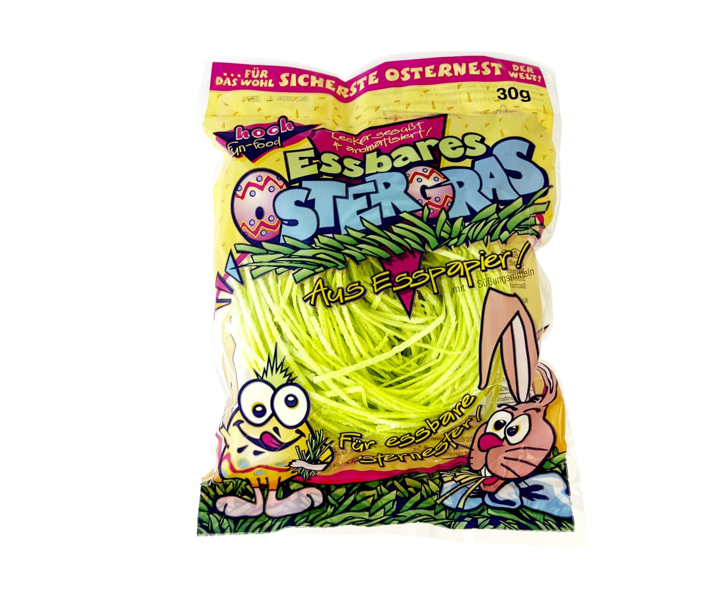 Hoch fun-food Essbares Ostergras, grün