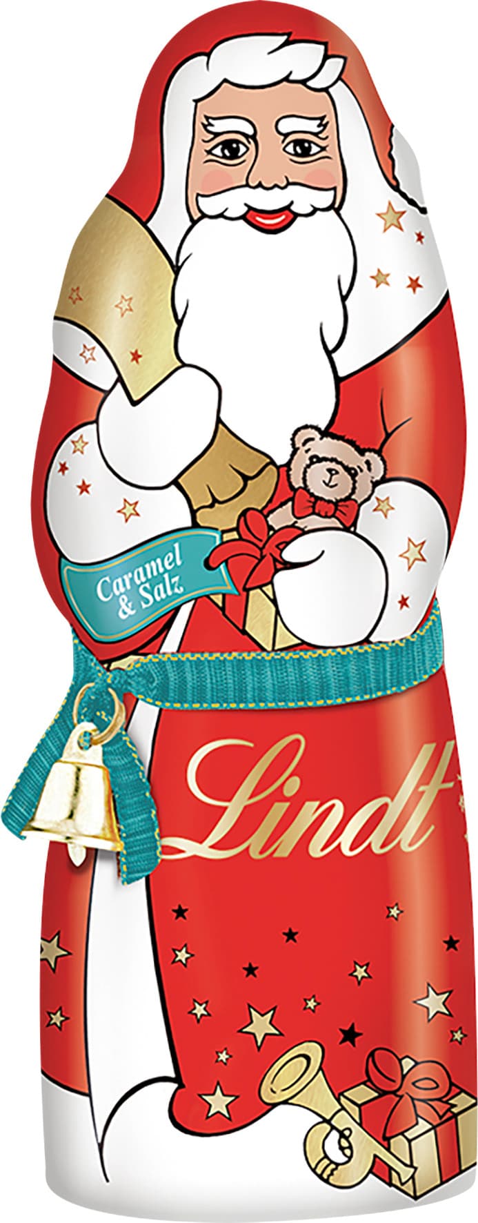 Lindt Weihnachtsmann Caramel & Salz
