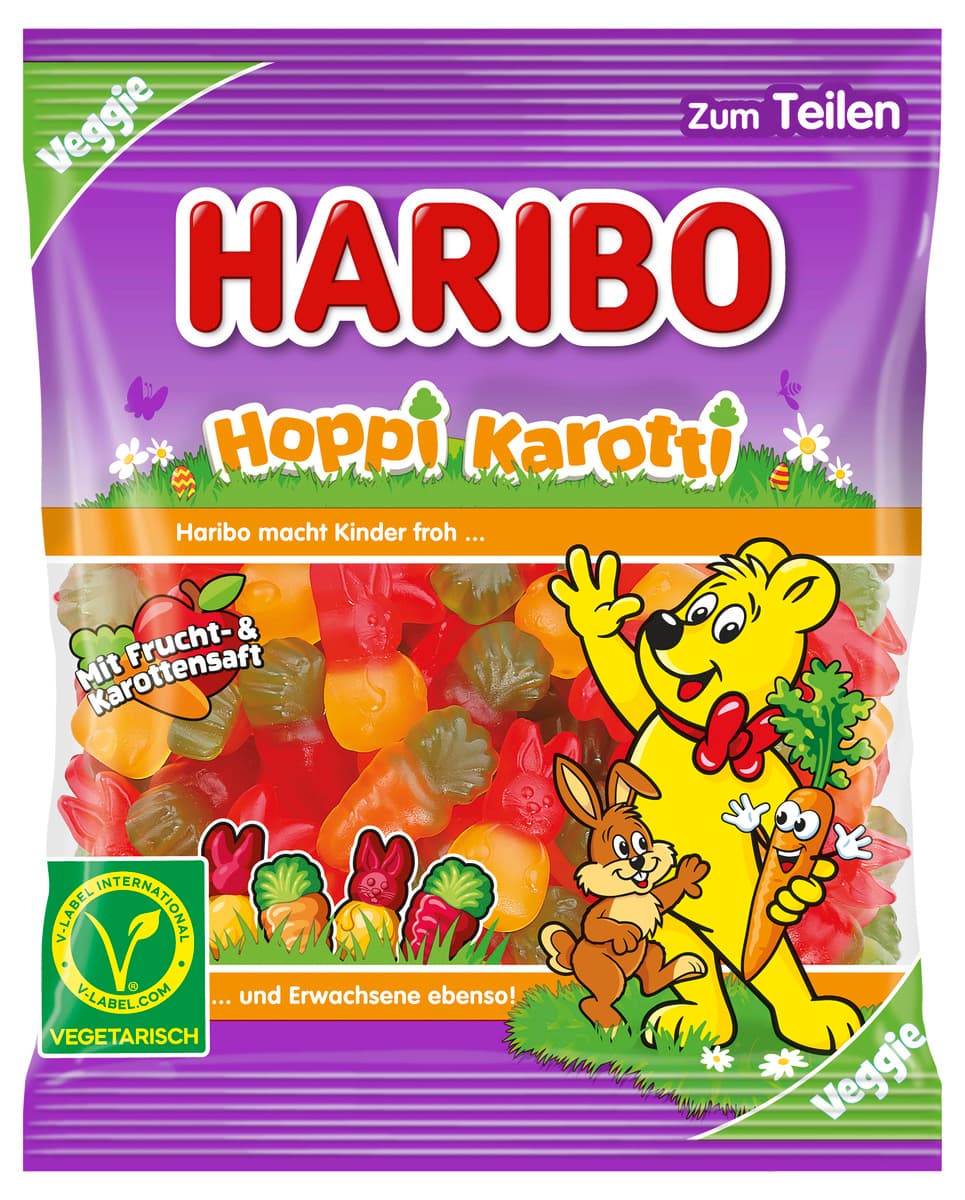 Haribo Fruchtgummi Hoppi Karotti