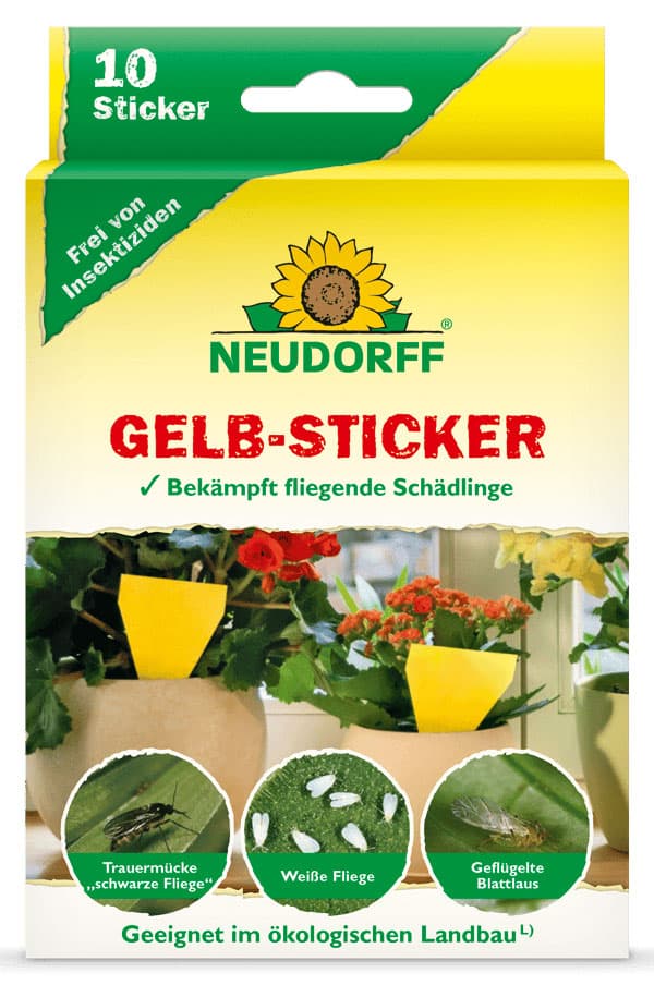 NEUDORFF Gelb-Stickers