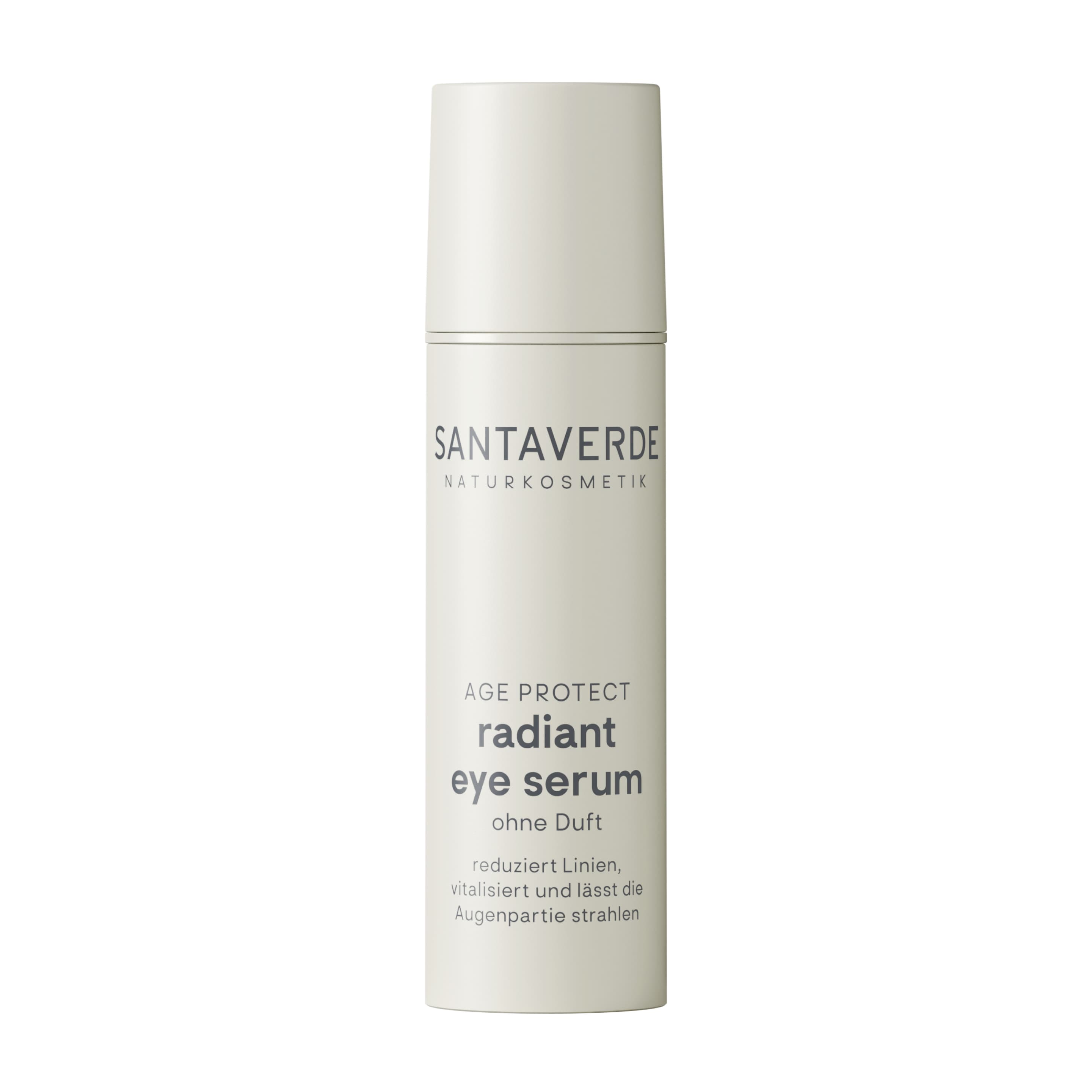 Santaverde Age Protect radiant eye serum ohne Duft