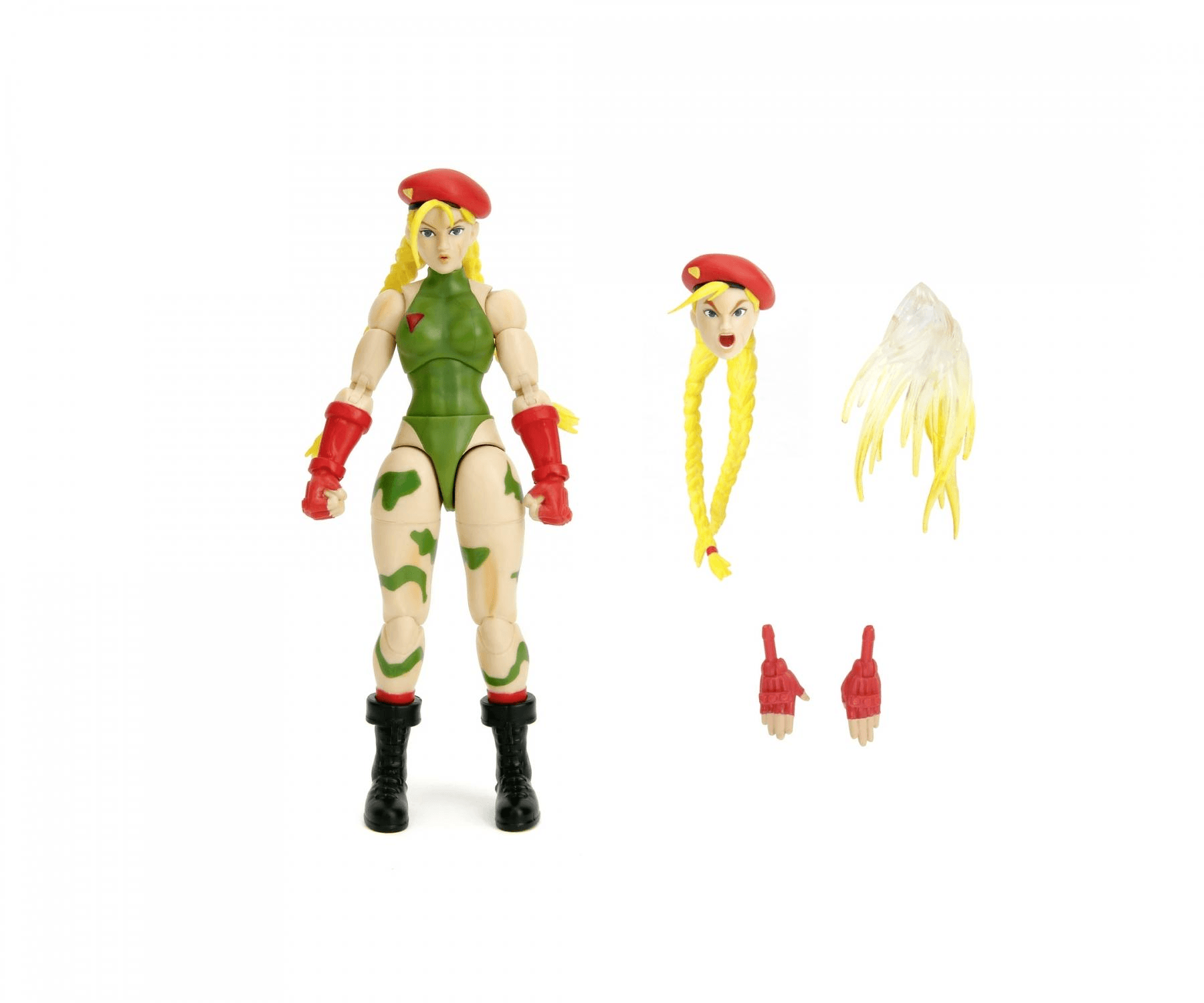 Jada - Street Fighter II Cammy 6 Zoll Actionfigur – Sammelfigur