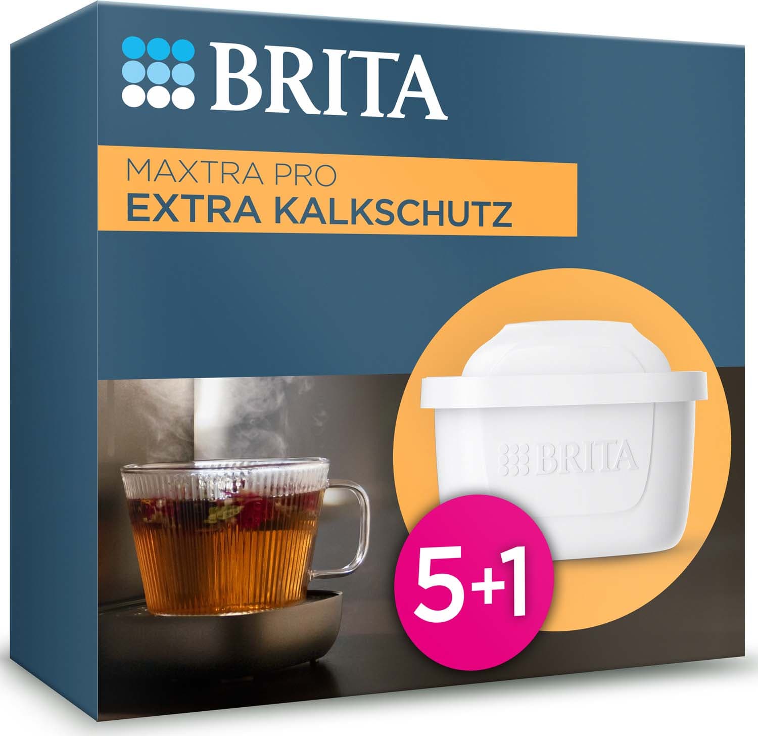 BRITA Filterkartuschen MAXTRA PRO Extra Kalkschutz Pack 5+1