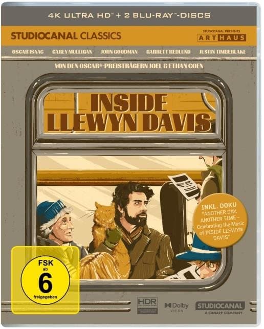 Inside Llewyn Davis - Collector's Edition (4K-UHD+Blu-ray)