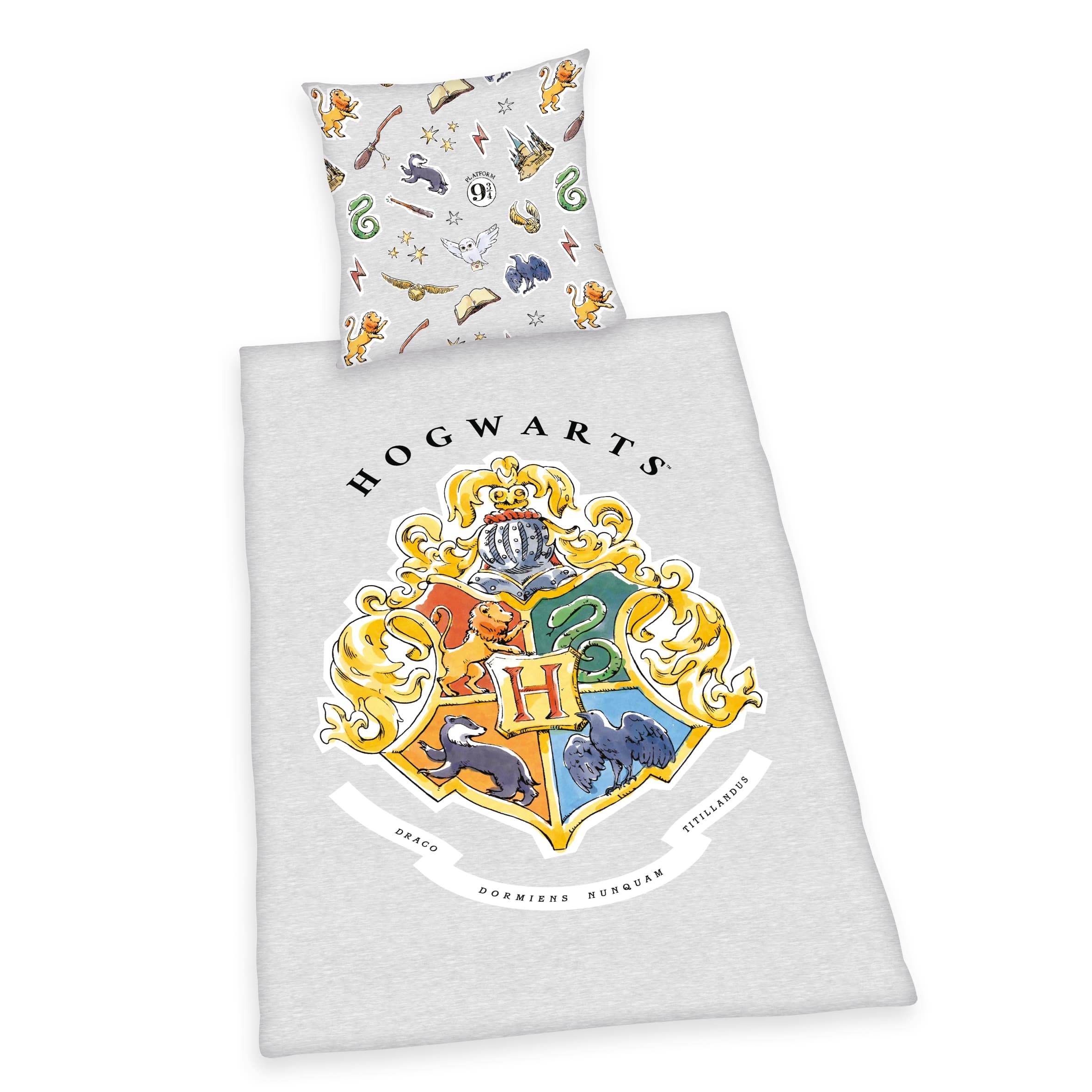 Harry Potter Bettwäsche 80x80cm, 135x200cm