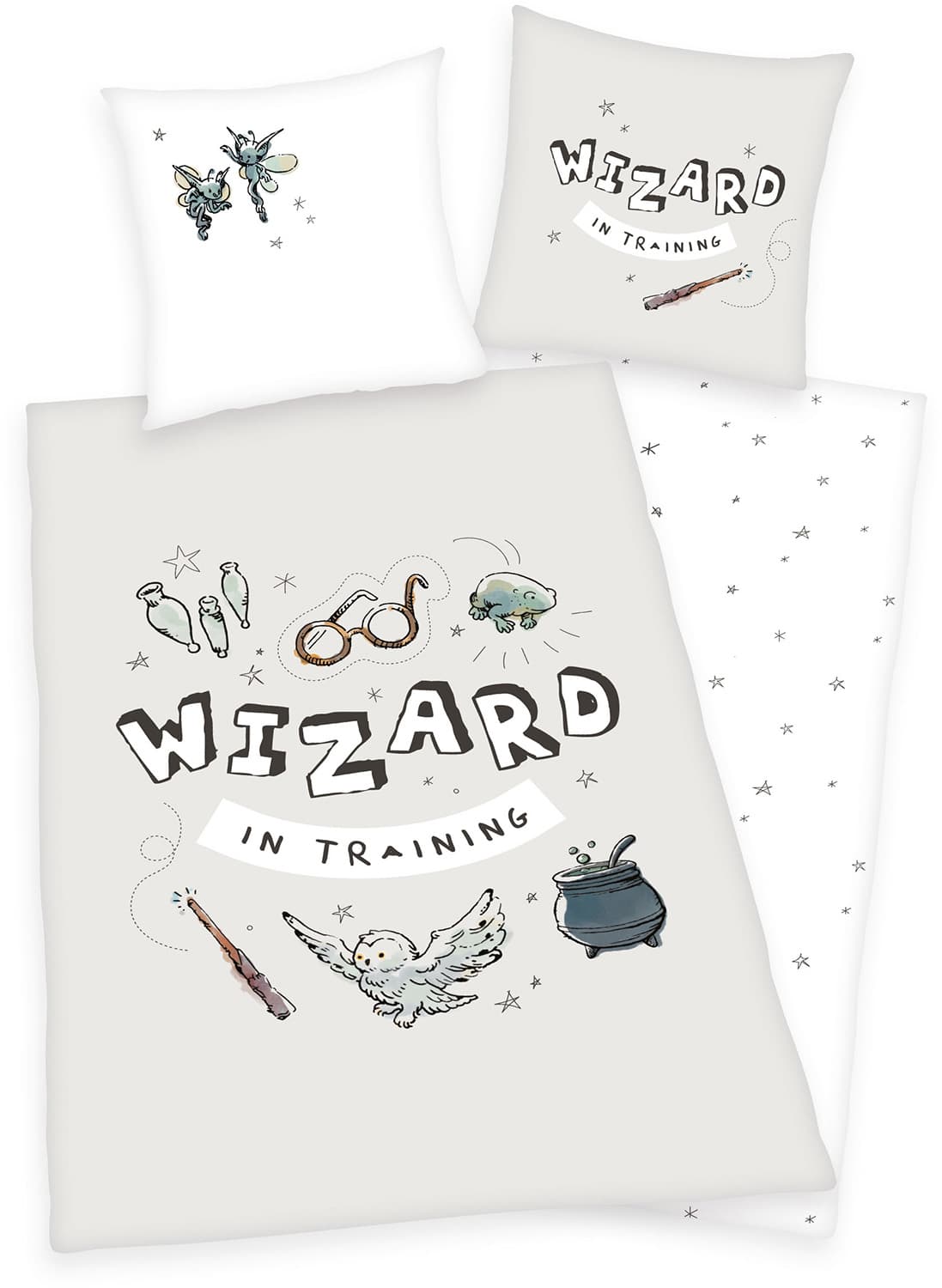 Harry Potter Bettwäsche 80x80cm, 135x200cm