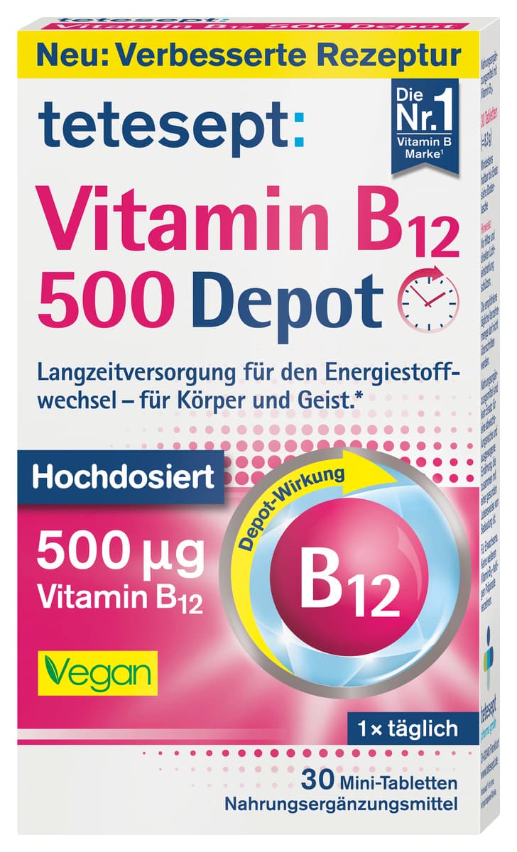 tetesept Vitamin B12 Depot 500µg