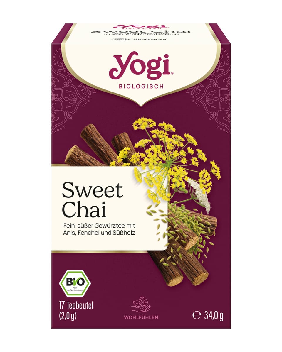 YOGI TEA Bio Gewürzteemischung Sweet Chai