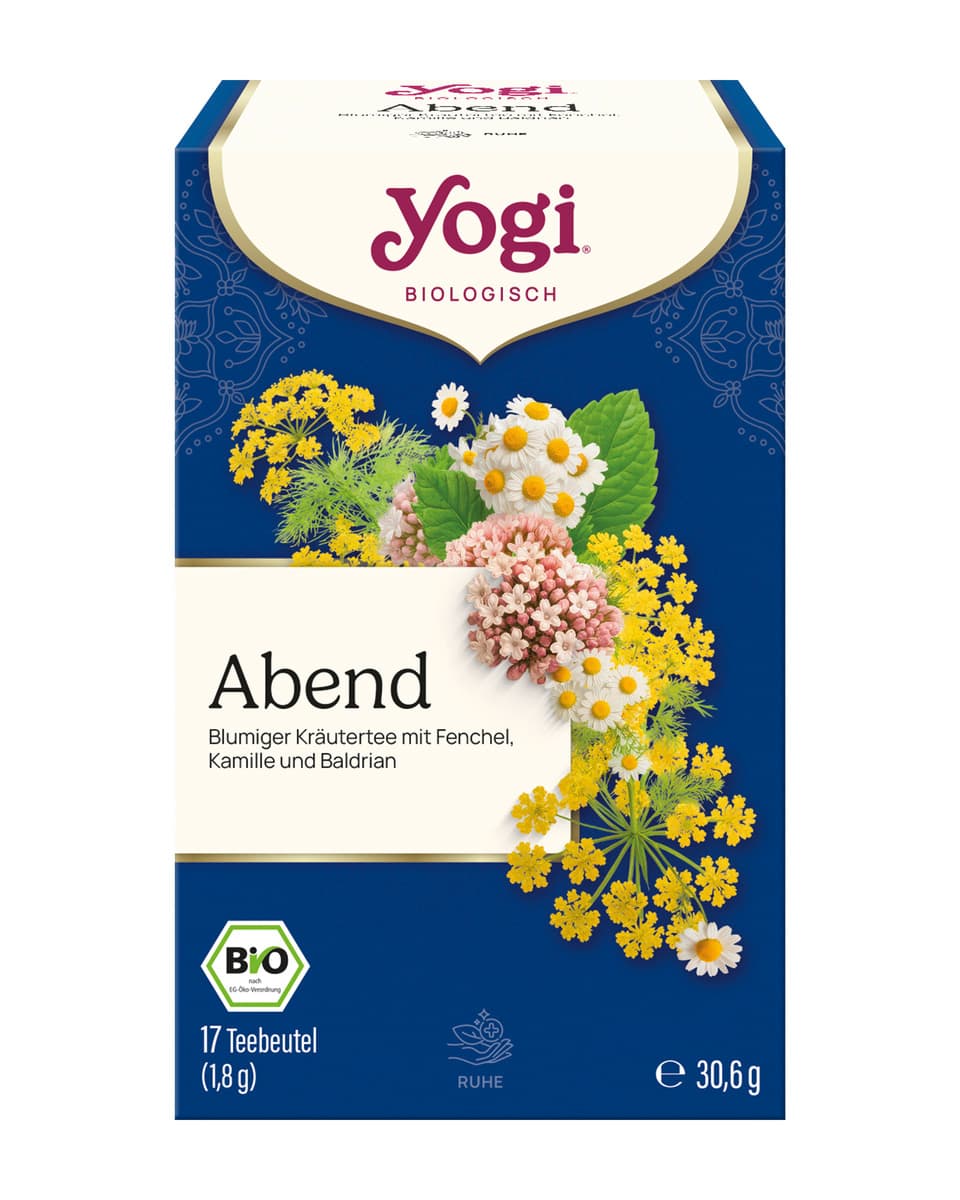 YOGI TEA Bio Kräuterteemischung Abend