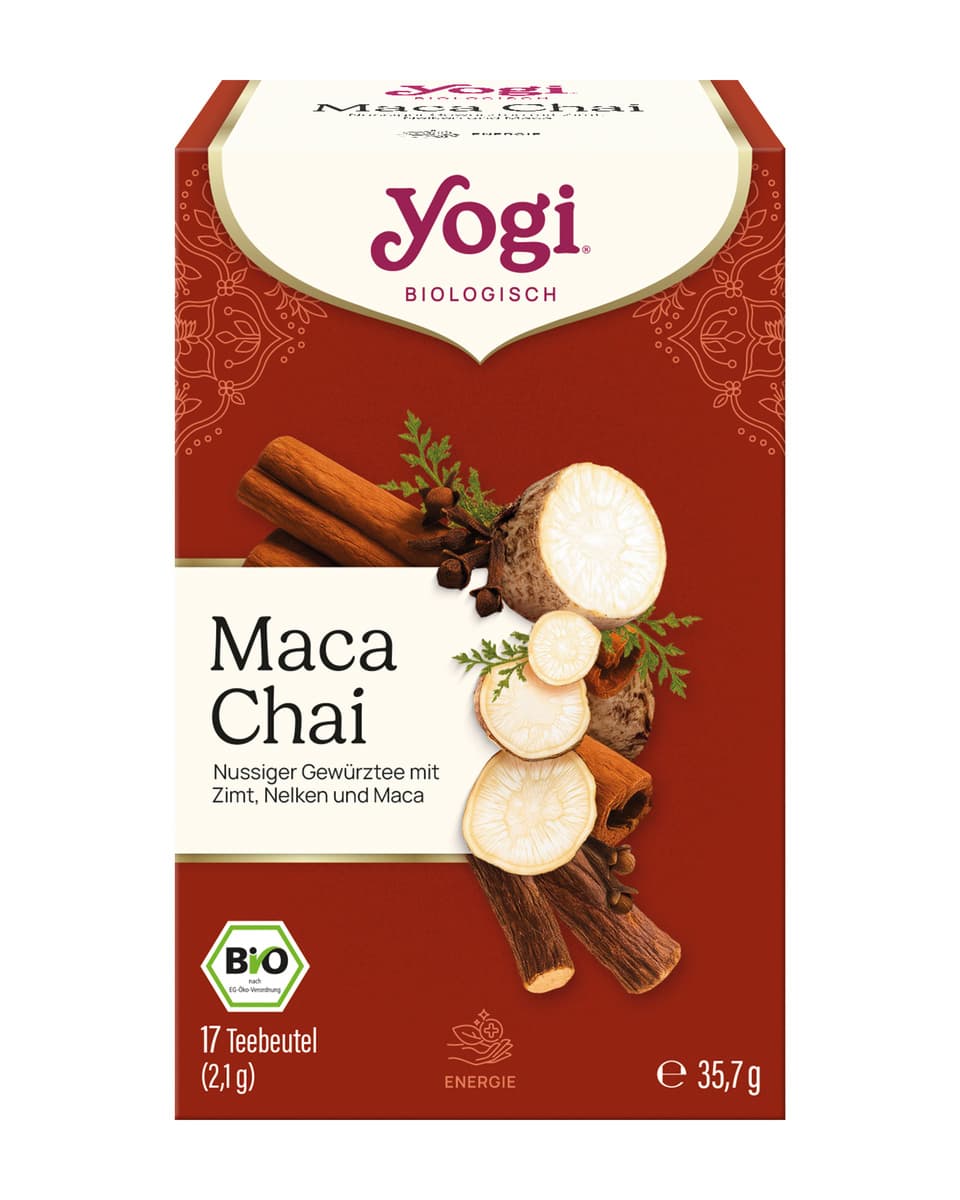 YOGI TEA Bio Gewürzteemischung Maca Chai