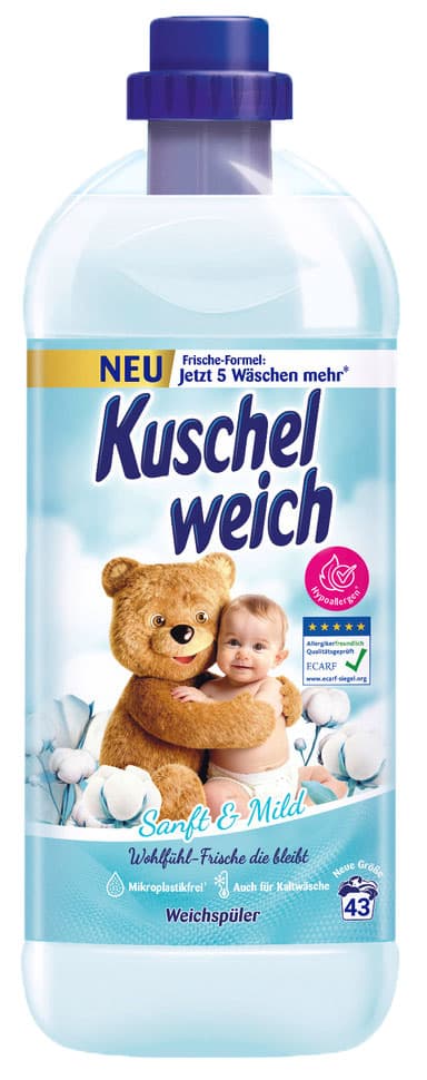 Kuschelweich Weichspüler Sanft&Mild (43WL)
