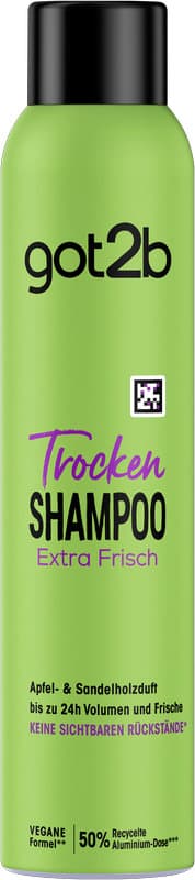 GOT2B Trockenshampoo Trocken Wäsche Extra Frisch