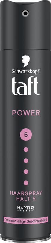 taft Haarspray Power Cashmere-artige Geschmeidigkeit 250 ml Haltegrad 5 - sehr starker Halt