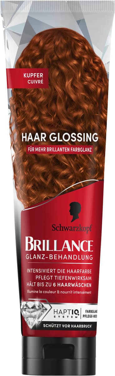 Schwarzkopf BRILLANCE Glanz-Behandlung Haar Glossing