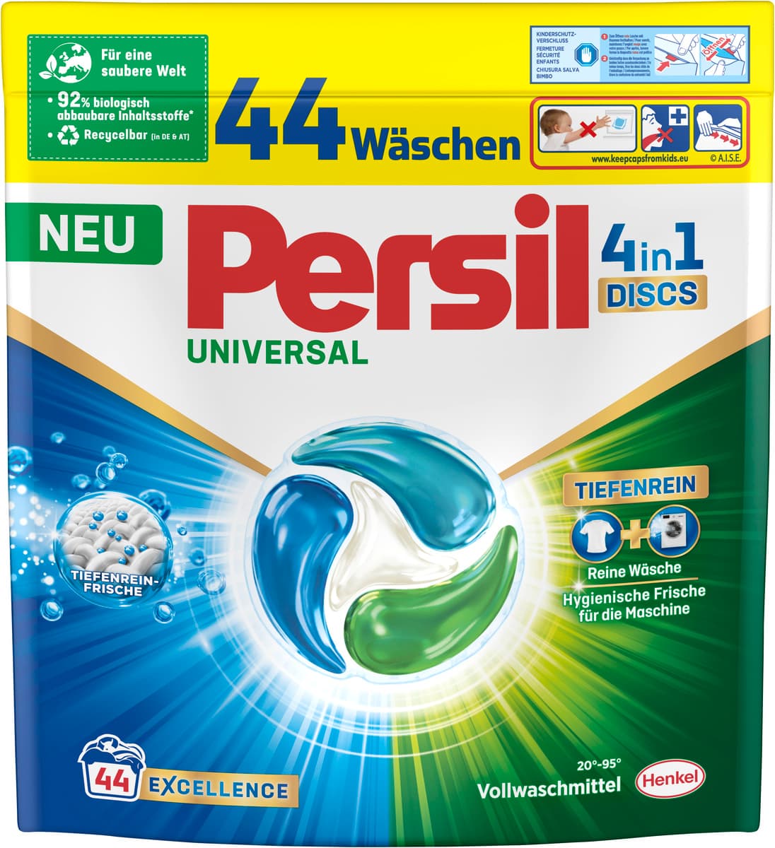 PERSIL Vollwaschmittel Discs Universal 44WL