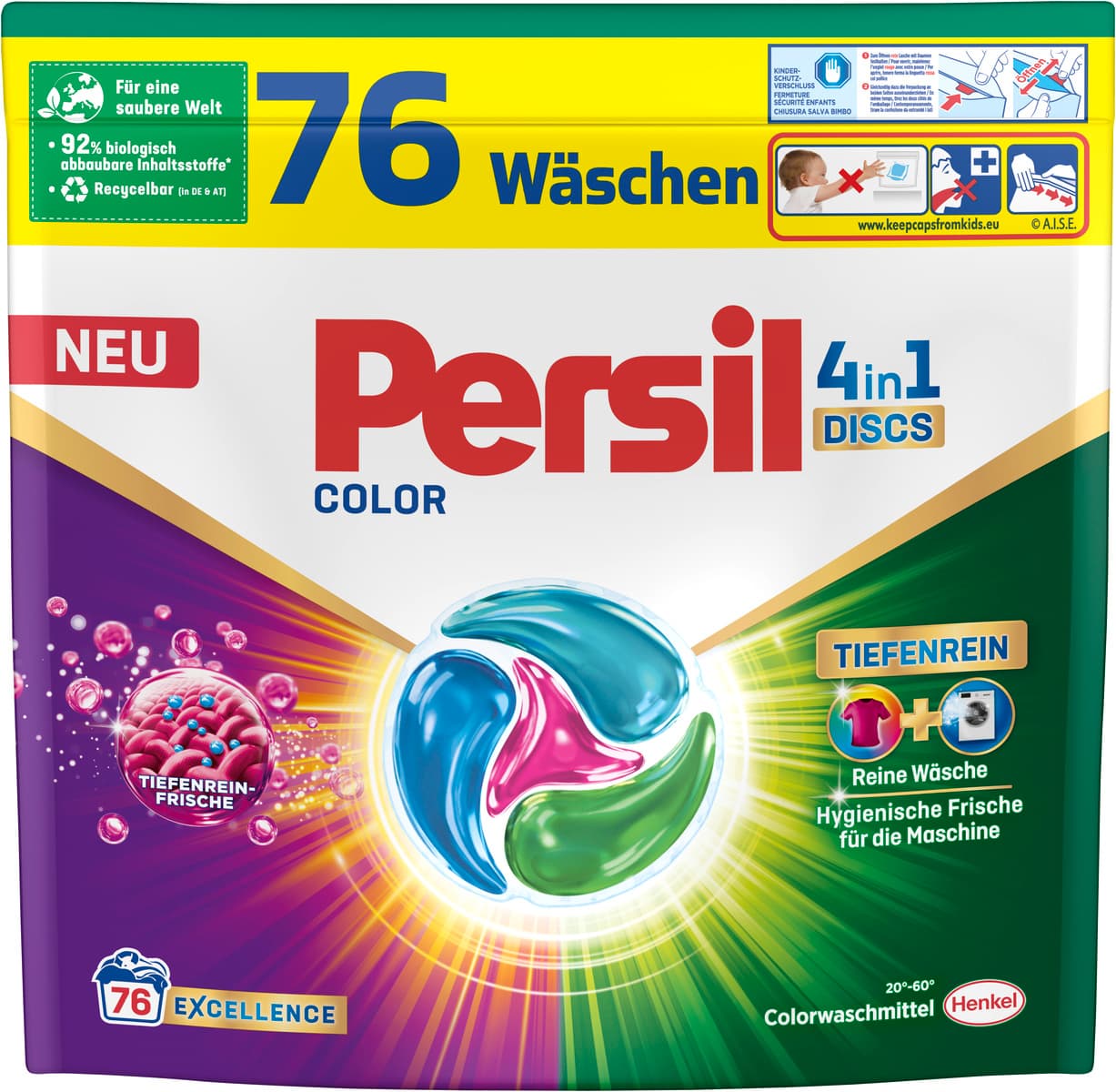Persil Discs Color 76WL