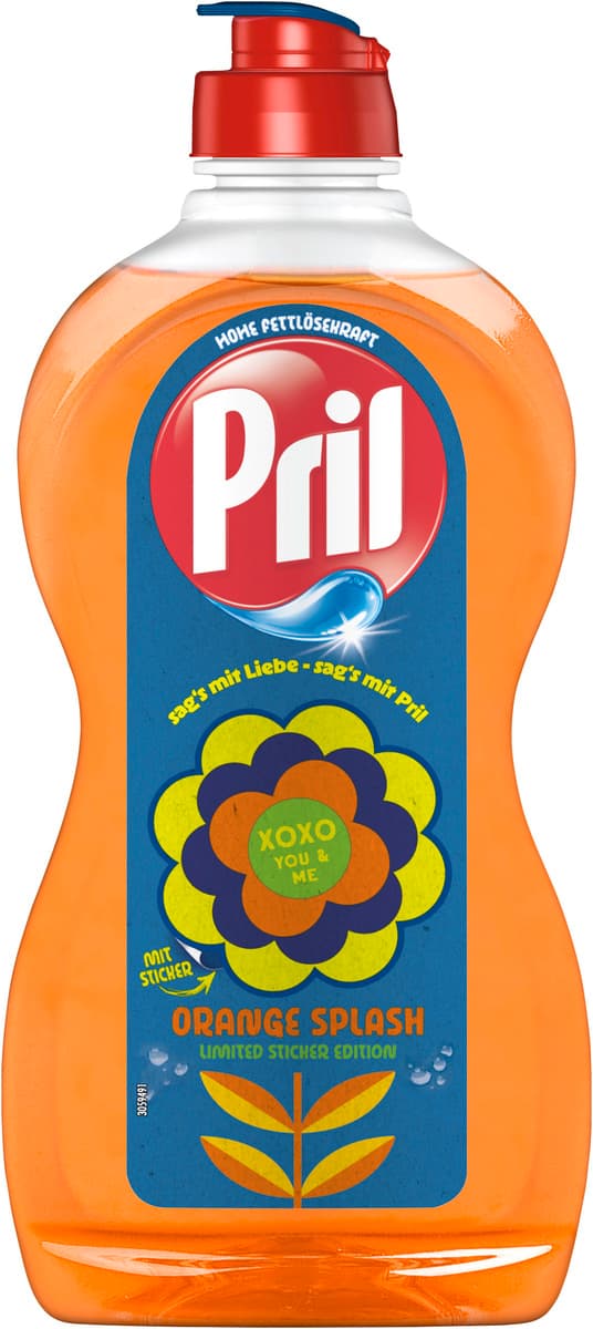 PRIL Kraftgel Orange Splash Limited Edition