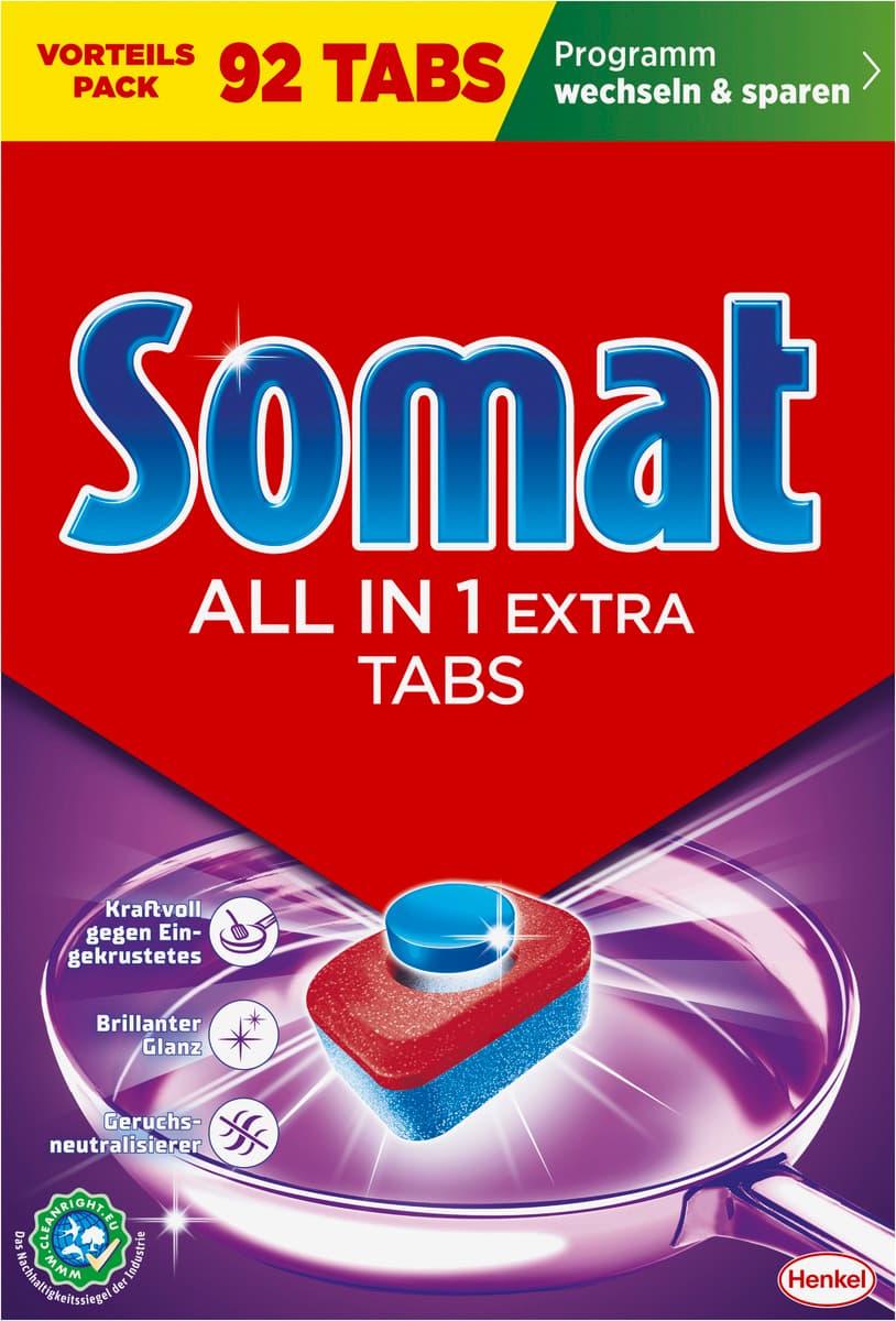 SOMAT All in 1 Extra 92 Tabs