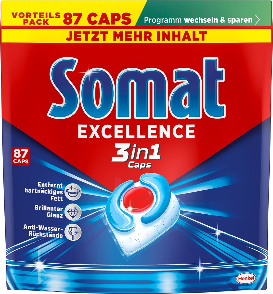SOMAT Excellence 3in1 87 Caps