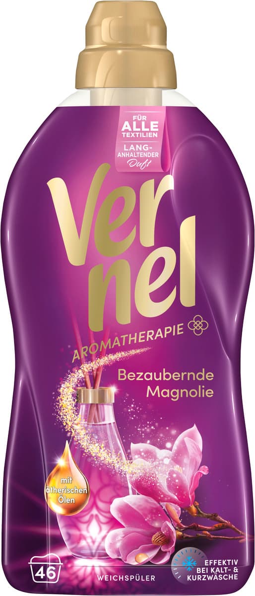 Vernel Weichspüler Aromatherapie Bezaubernde Magnolie 46 WL