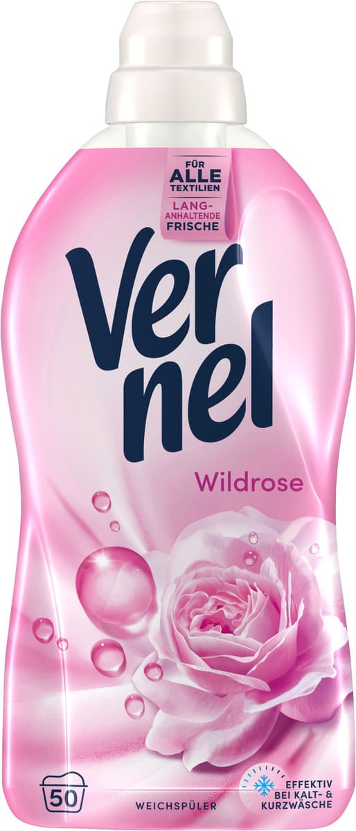 Vernel Weichspüler Wildrose 50WL
