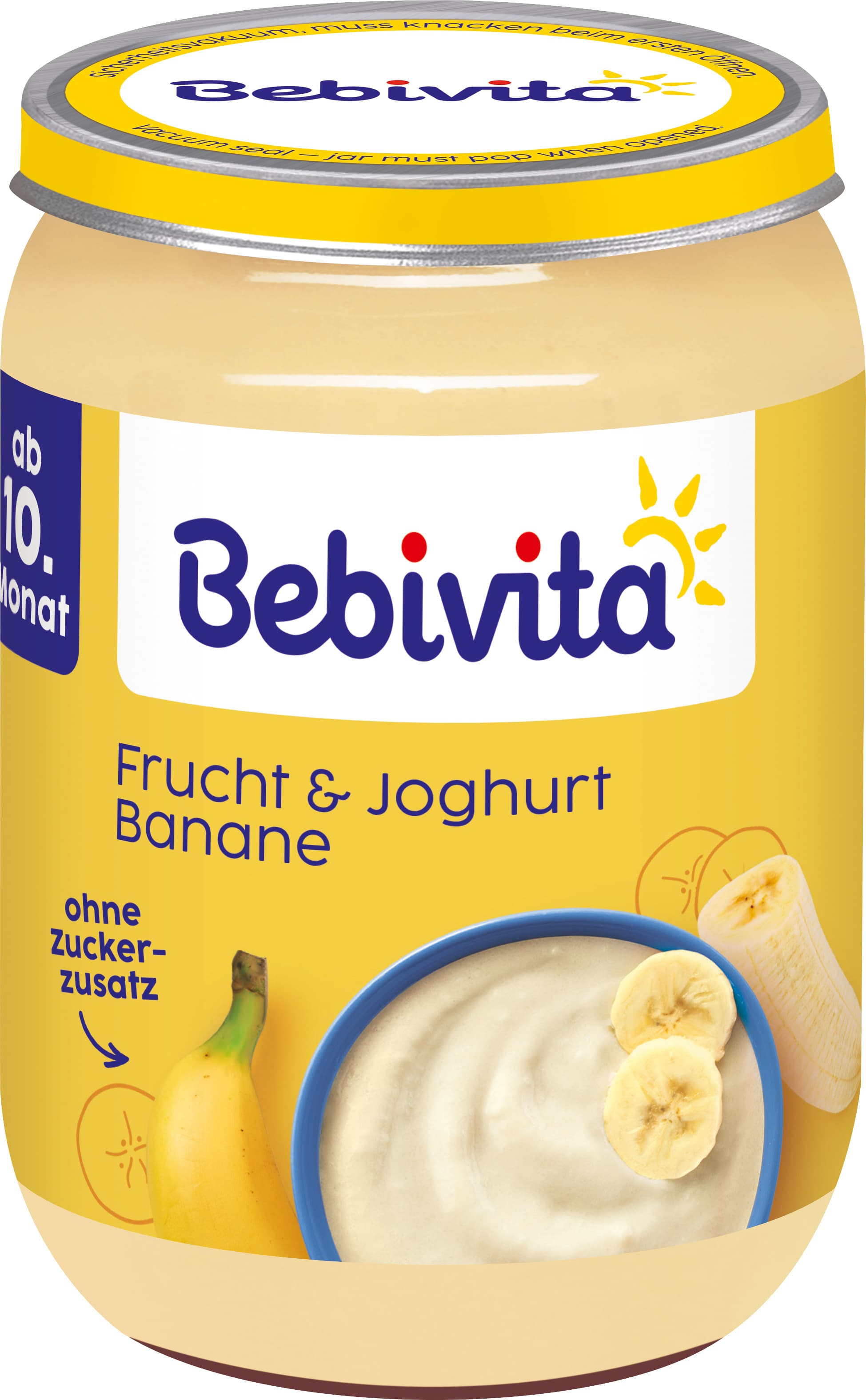 Bebivita Bio Frucht + Joghurt Banane