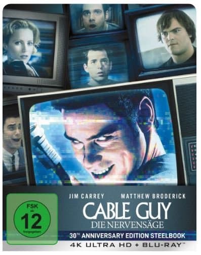 Cable Guy - Die Nervensäge - 30th Anniversary Edition - Steelbook (4K Ultra HD + Blu-ray) [2 BRs
