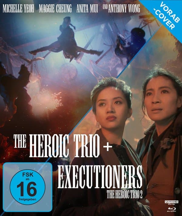Heroic Trio 1+2 (2 4K-UHDs+2 Blu-rays)