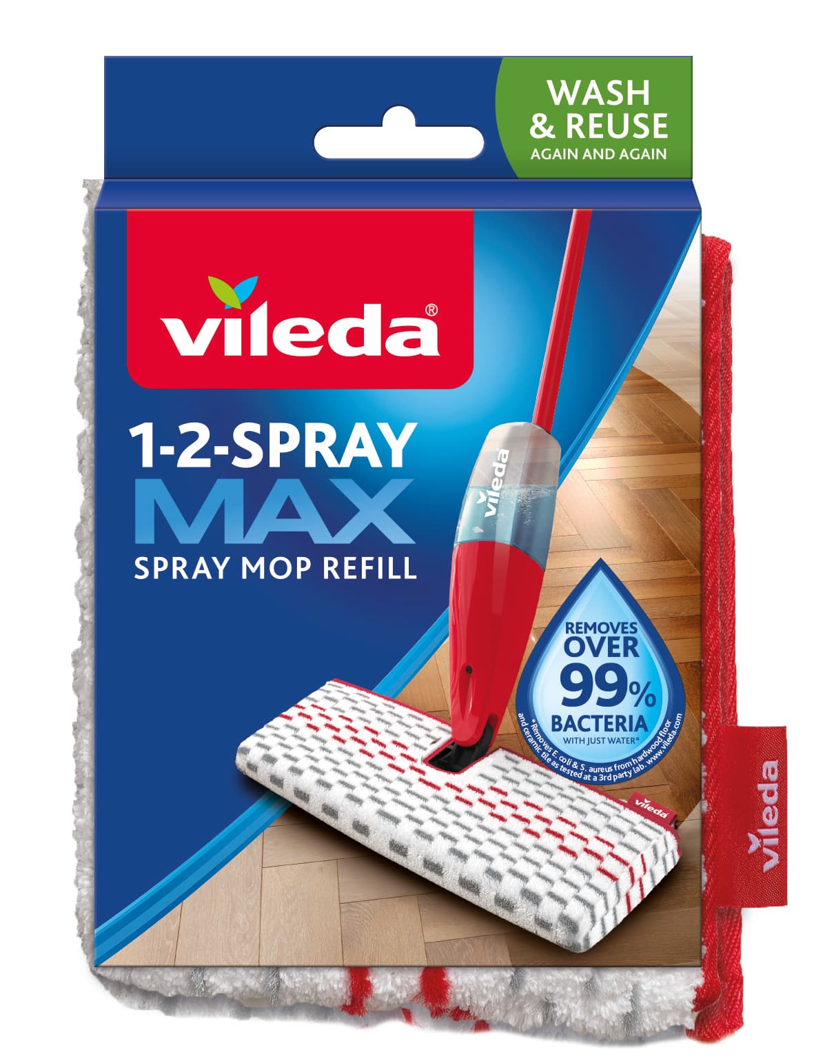 Vileda 1-2-Spray Max Sprühwischer Ersatzbezug