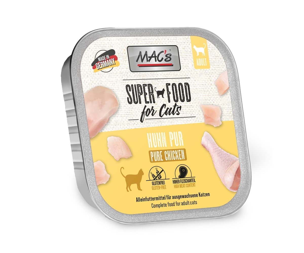 MAC's CAT Katzennassfutter Huhn Pur