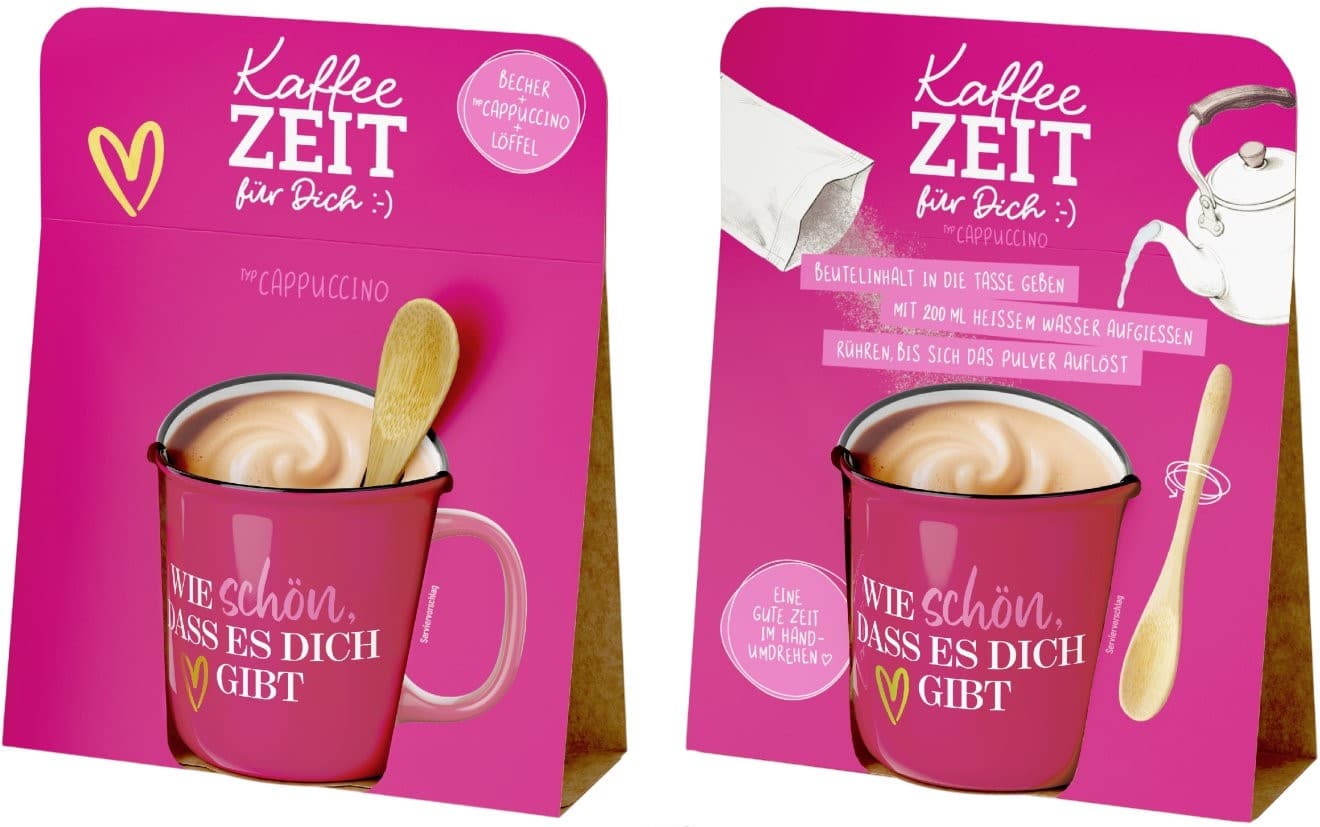 Geschenk für Dich Kaffeezeit Wie schön, dass es Dich gibt
