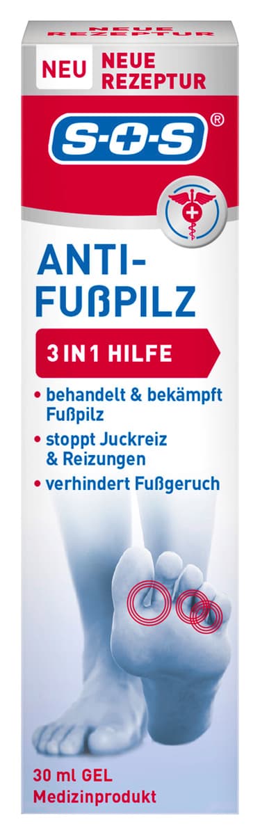 SOS Anti-Fußpilz Gel