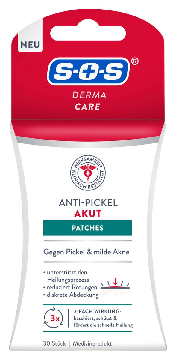SOS DermaCare Anti-Pickel Patches Akut
