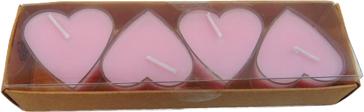 Teelichter Herz 4er Pack