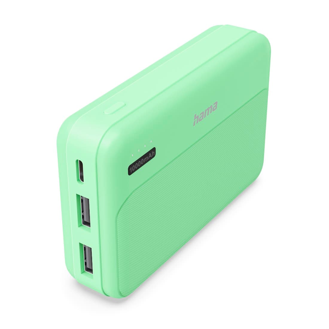 HAMA Power Pack "Pocket 20", 20000mAh, Ausgänge: 2x USB-A, Grün