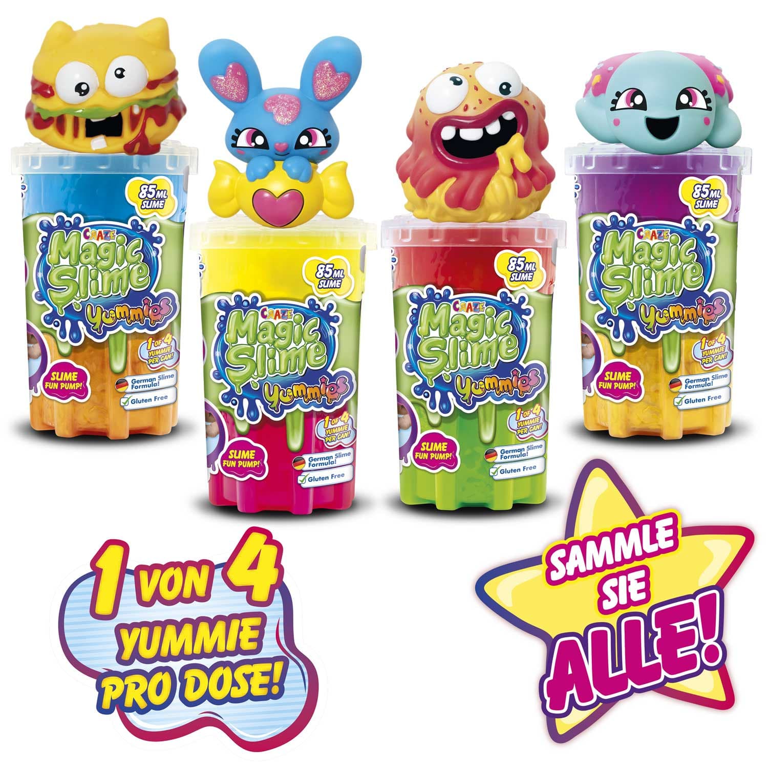 CRAZE Magic Slime Yummies 85 ml sortiert (Keine Auswahl möglich)