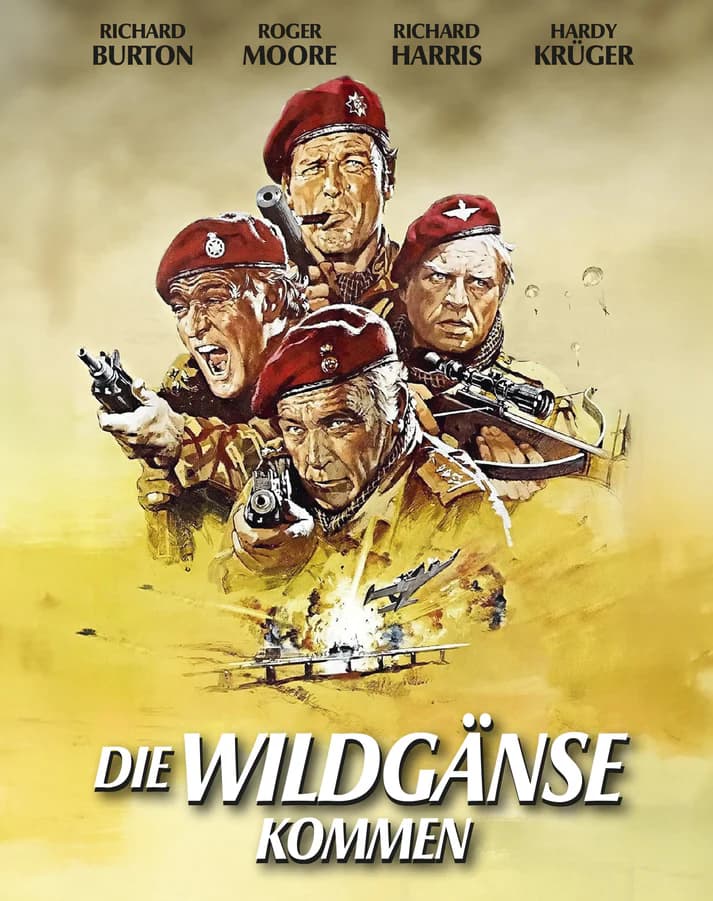 Die Wildgänse kommen - Limitiertes Mediabook (4K Ultra HD+Blu-ray)
