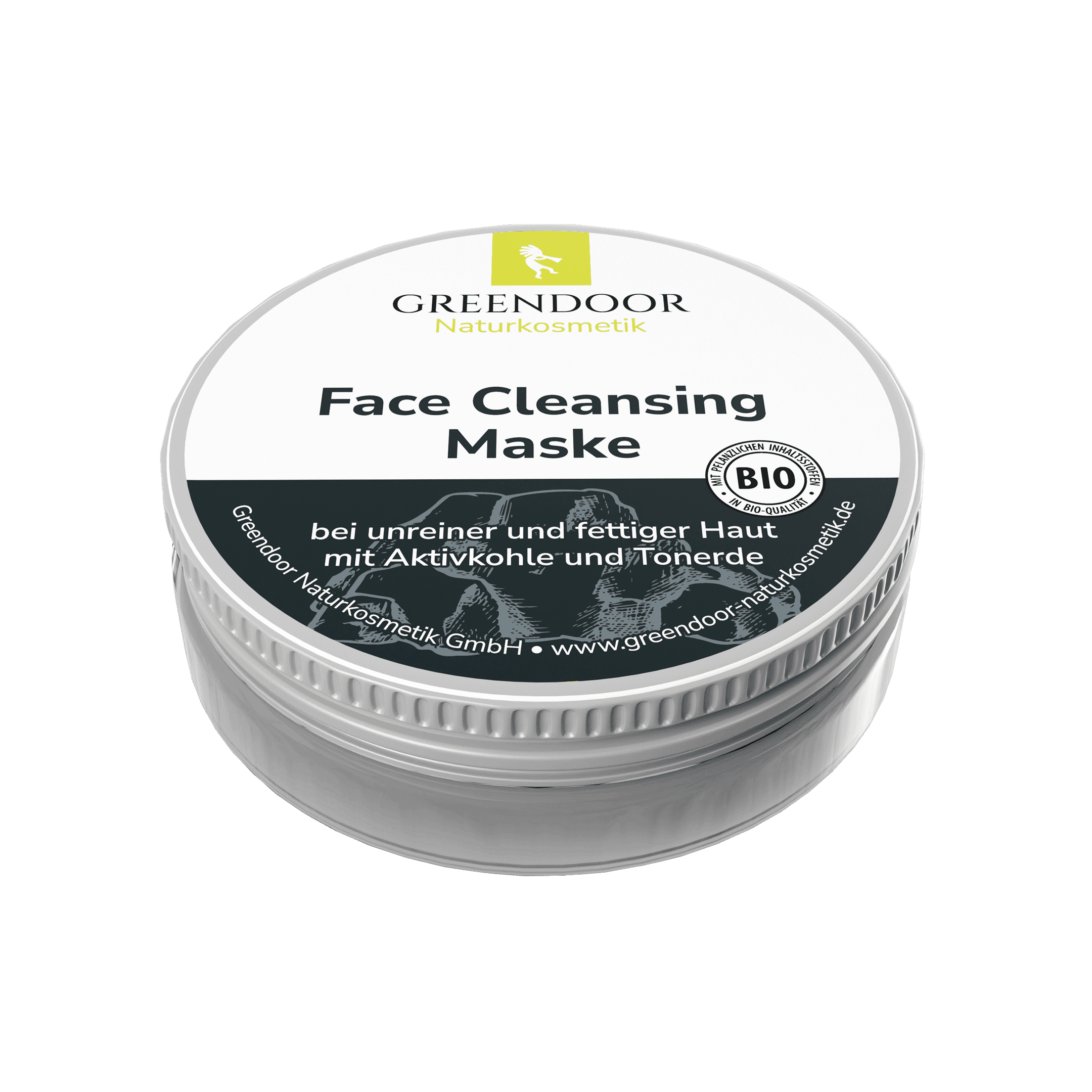 GREENDOOR Anti Aging Maske Aktivkohle