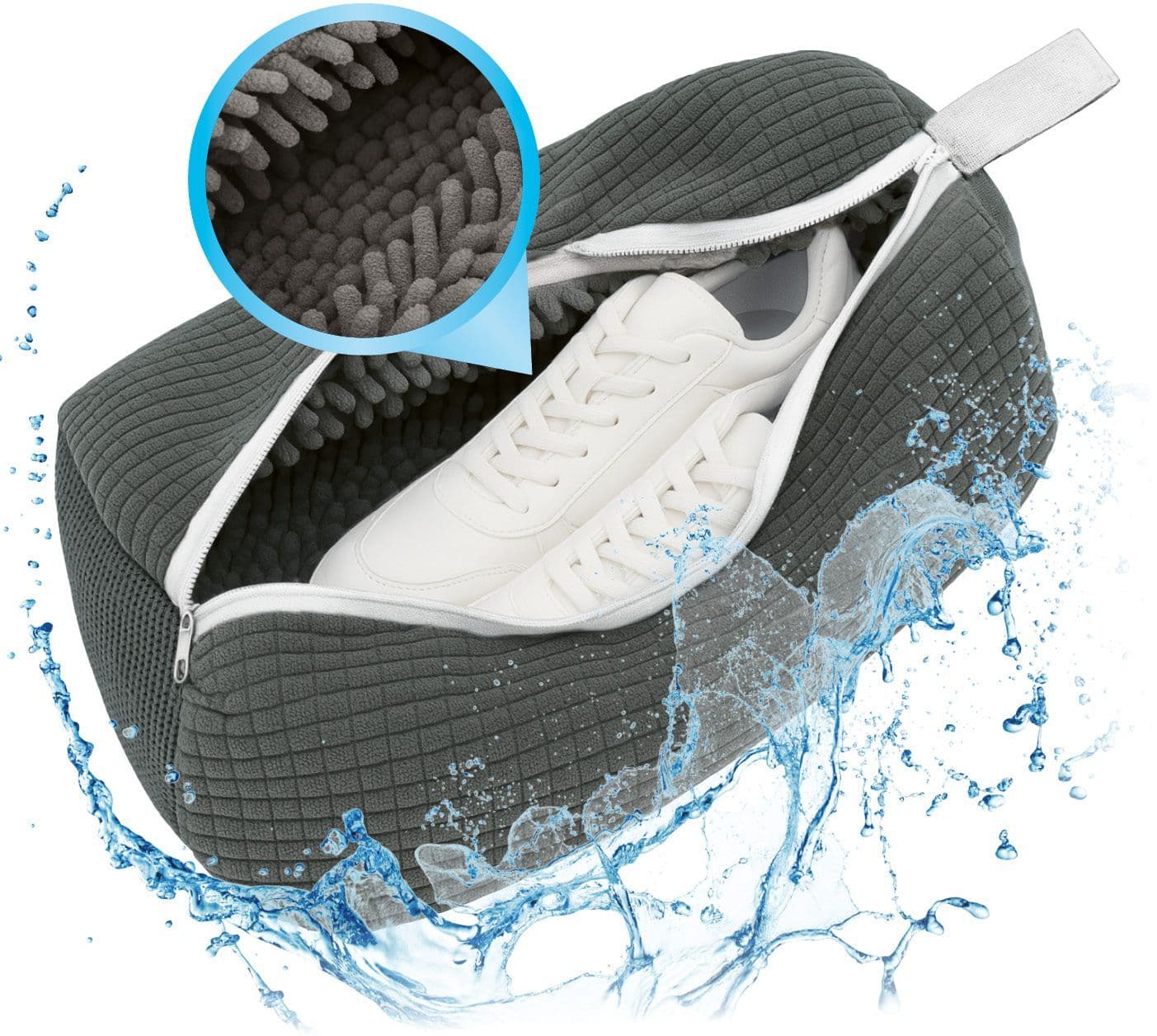 CLEANmaxx Schuhwaschbeutel