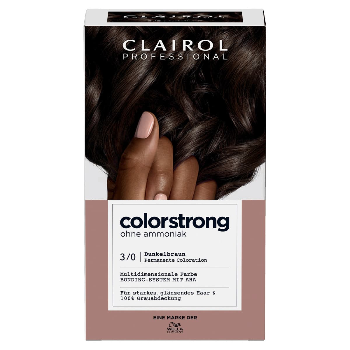 Clairol Professional colorstrong Haarfarbe 3/0 Dunkelbraun