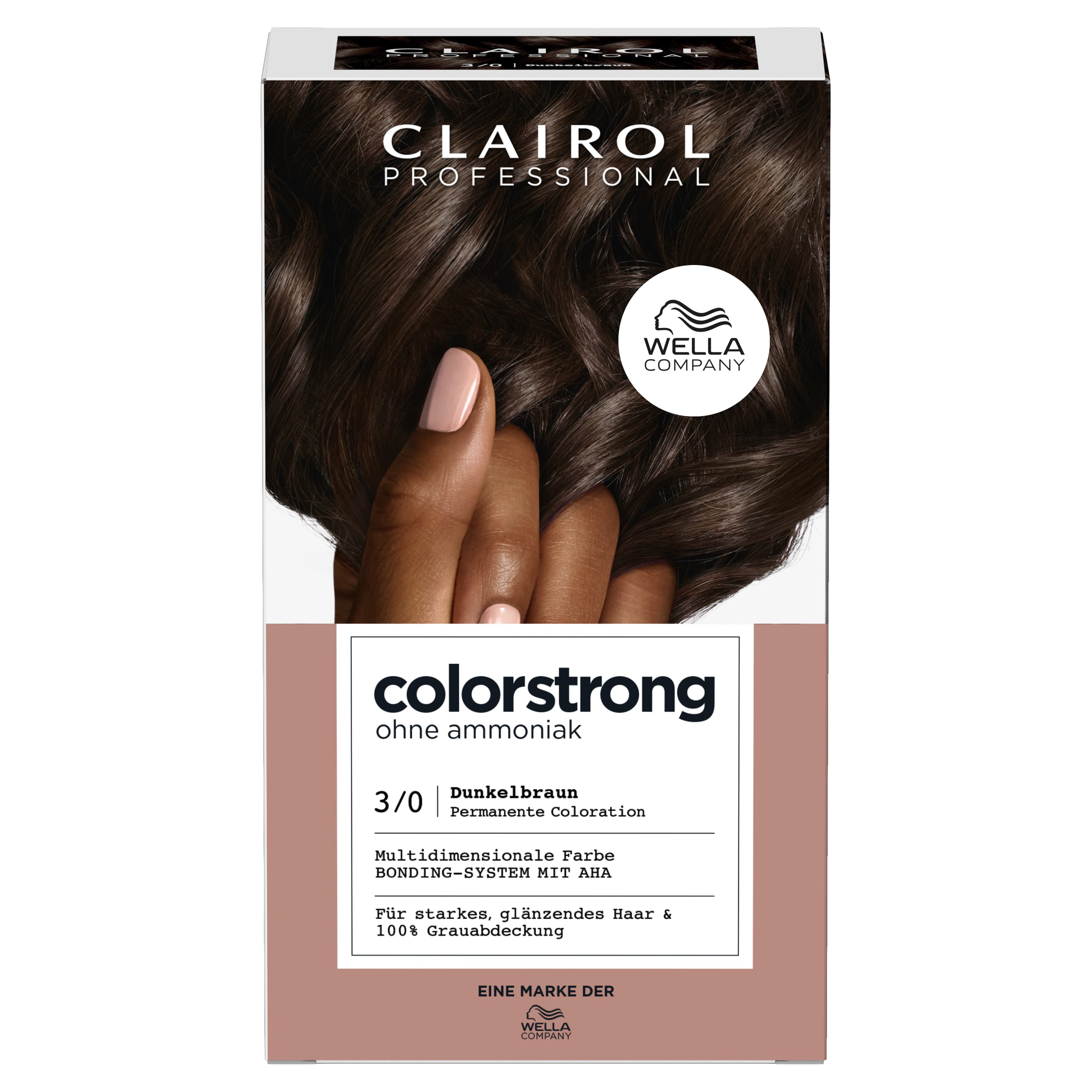 Clairol Professional colorstrong Haarfarbe 3/0 Dunkelbraun