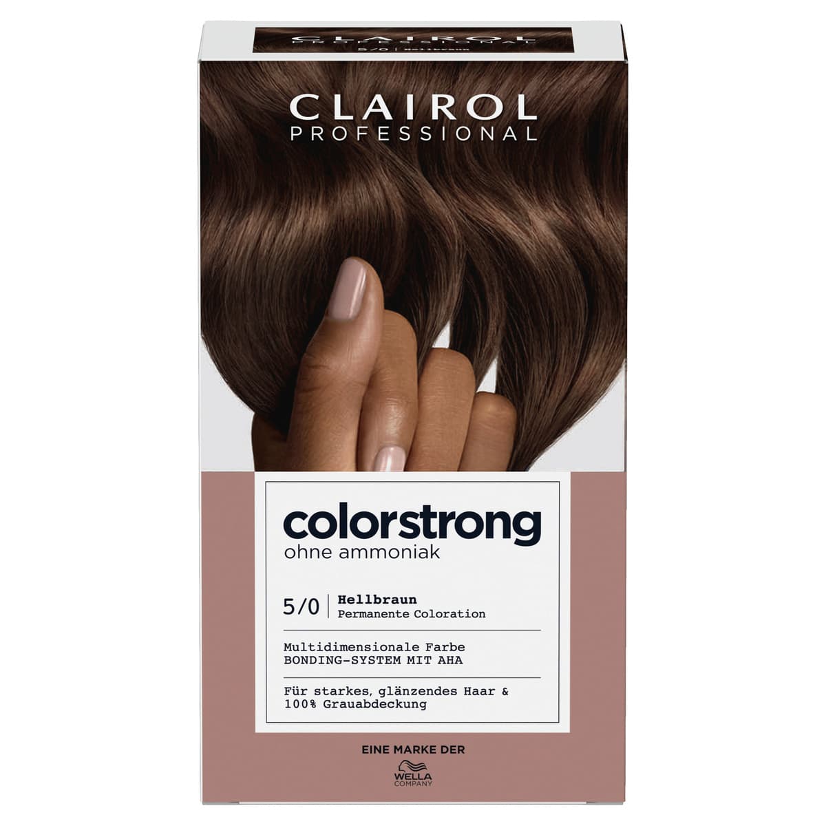 Clairol Professional colorstrong Haarfarbe 5/0 Hellbraun