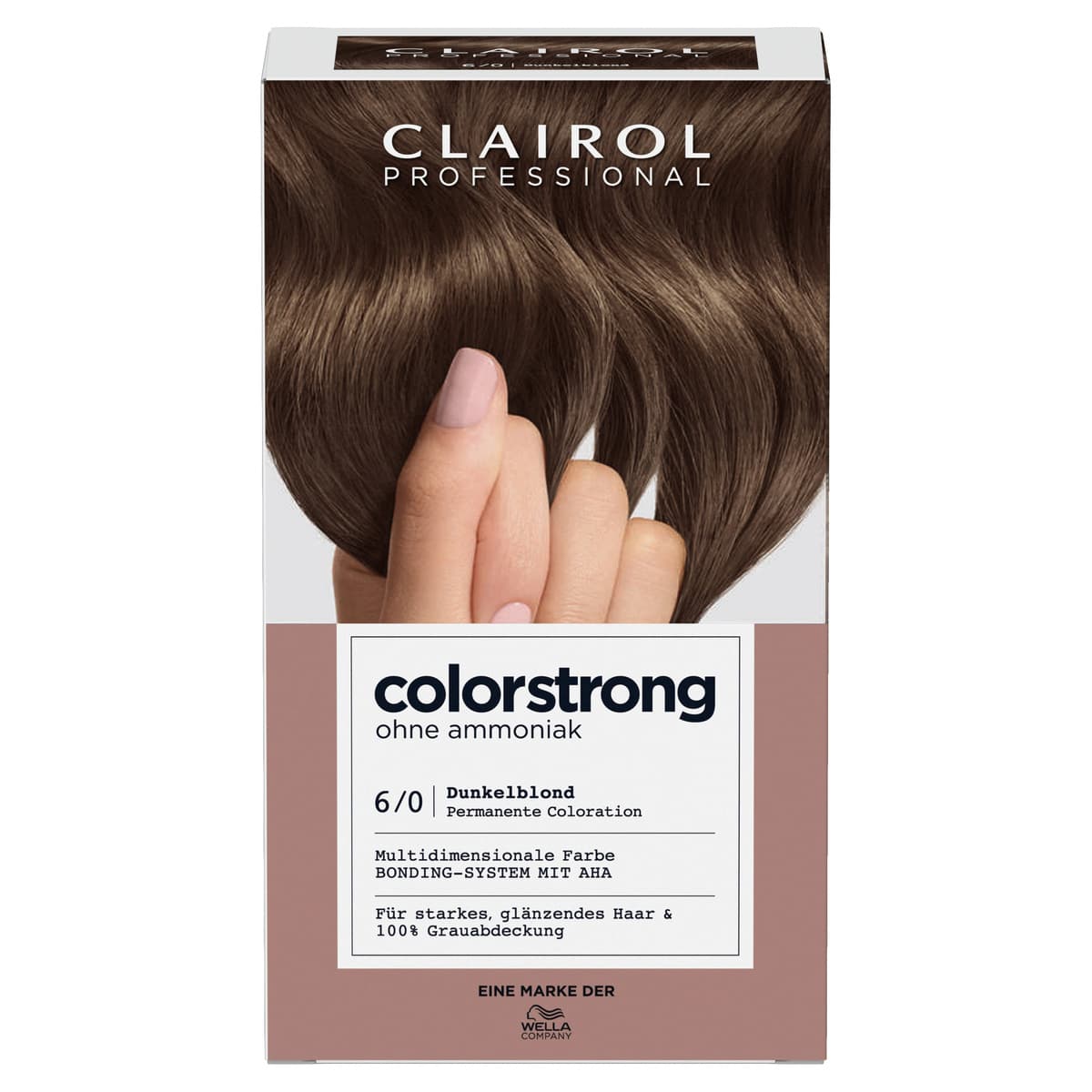 Clairol Professional colorstrong Haarfarbe 6/0 Dunkelblond