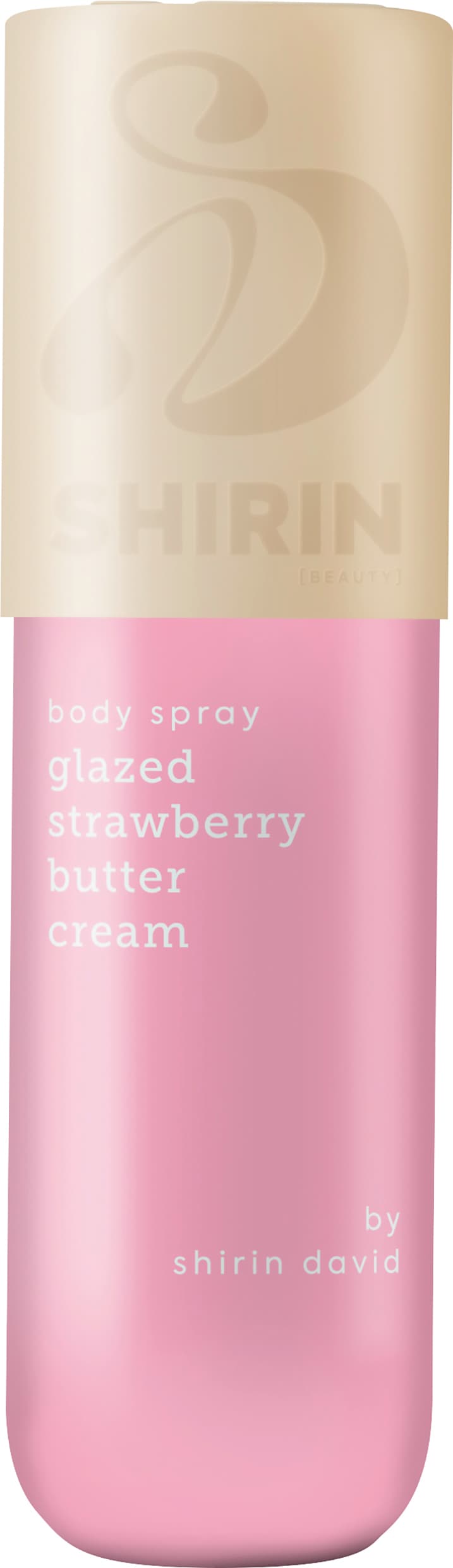 Shirin Beauty Bodyspray Glazed Strawberry Butter Cream