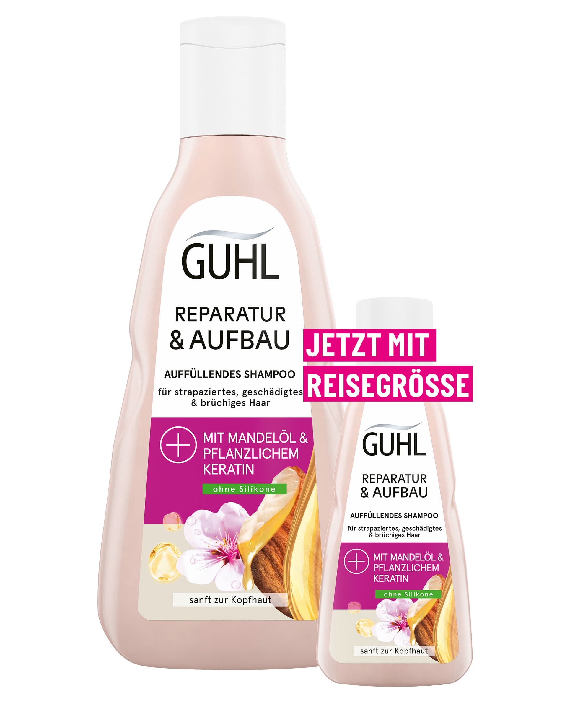 GUHL Tiefen Aufbau Reparatur Shampoo + Mini